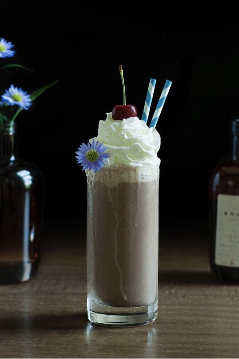 Boozy Dark Chocolate Milkshake